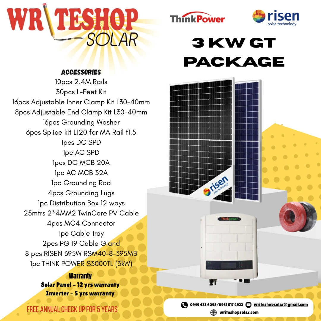 Thinkpower and Risen Grid-Tie Solar PV Package - Image 4