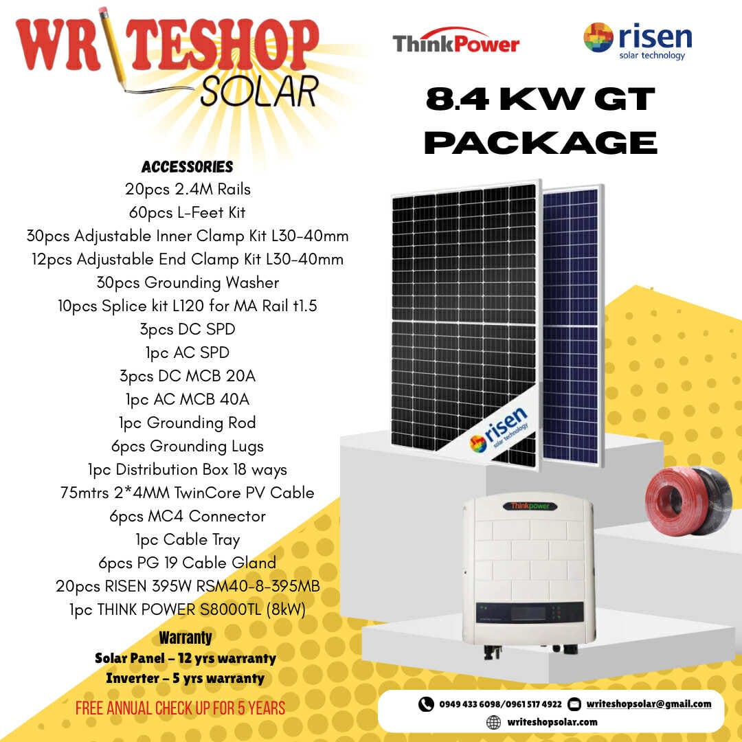 Thinkpower and Risen Grid-Tie Solar PV Package